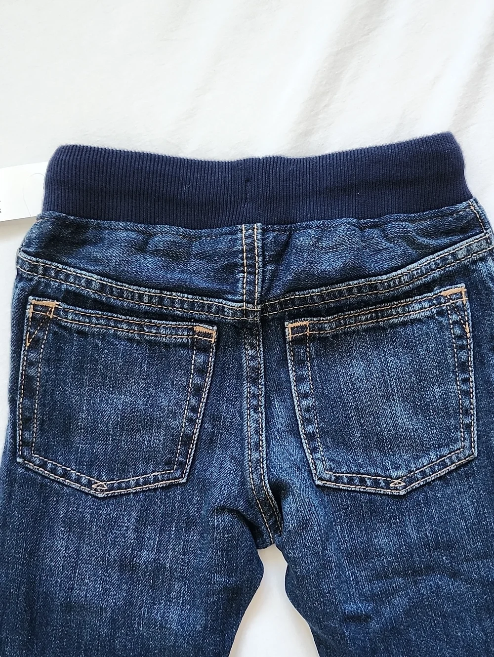 NWT babyGap Boys Rib Waist Pull-On Slim Jeans 18-24M